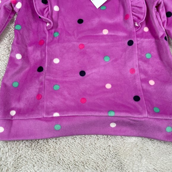 NWT GAP toddler velour tunic shirt purple sz 2T - Picture 7 of 9
